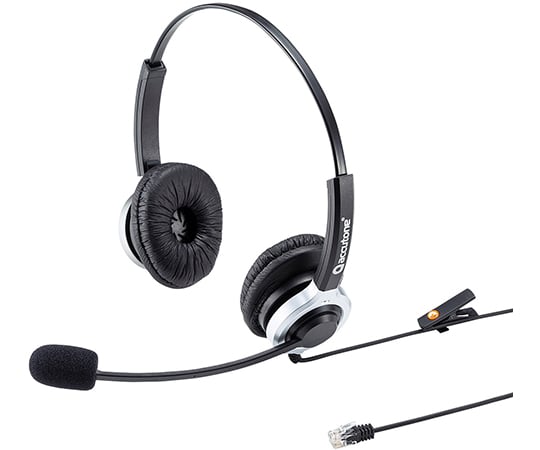 電話用ヘッドセット　両耳タイプ