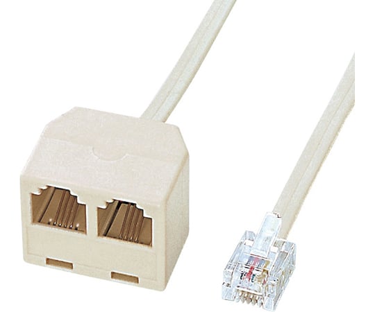 電話延長分配ケーブル