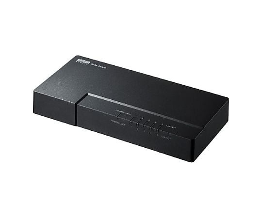 ギガビット対応　スイッチングハブ　5ポート　マグネット付き