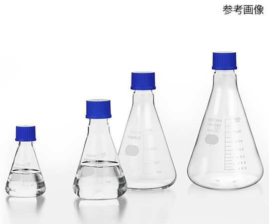 ねじ口三角フラスコ　100mL　12個入　NSF-100-SCI