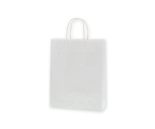 手提げ紙袋　25チャームバッグ　MS1　白無地　50枚