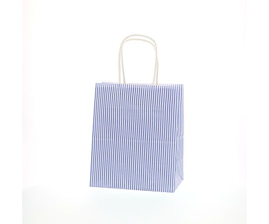 手提げ紙袋　25チャームバッグ　21-12　モノストライプ　B　50枚