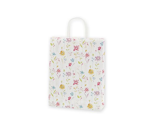 手提げ紙袋　25チャームバッグ　MS1　フラワーアラカルト　50枚