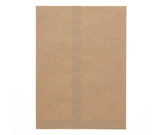 平袋　柄小袋　ストレートタイプ　H-8　未晒無地　100枚