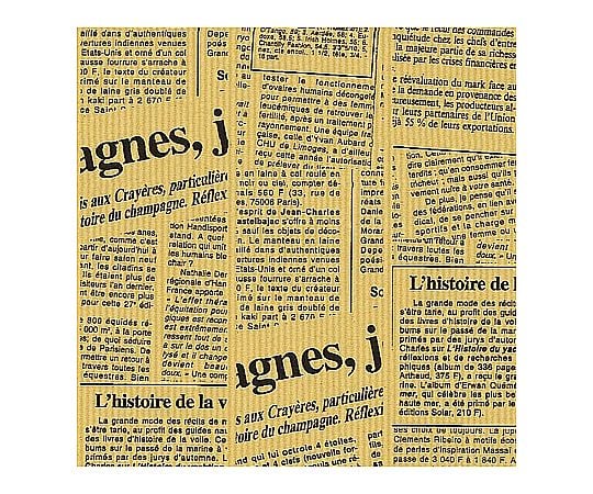 包装紙　半才筋入　ニュースレター　100枚