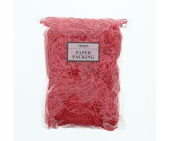 緩衝材　紙パッキン　40g入　アカ　1袋