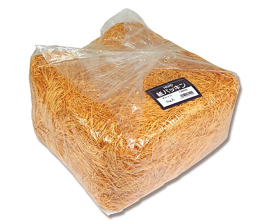 緩衝材　紙パッキン　業務用　1kg入　オレンジ　1袋