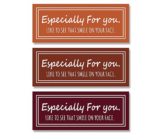 強粘ギフトシール　ユニバーサル　レンガ　84枚