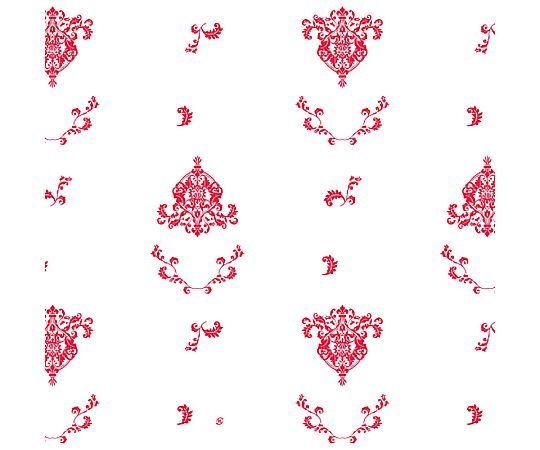 ワックスペーパー　バロック　レッド　50枚