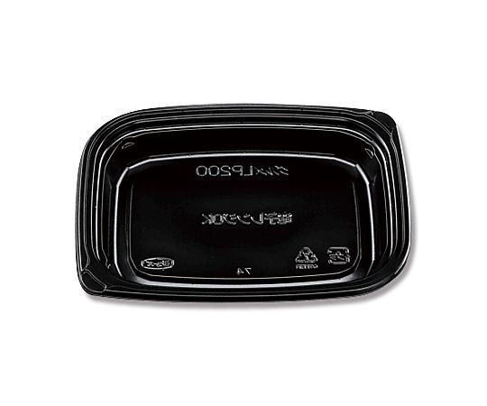 惣菜容器　グルメLP　200黒　本体　100枚