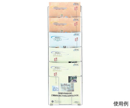 壁掛ラック　A4判　1列5段