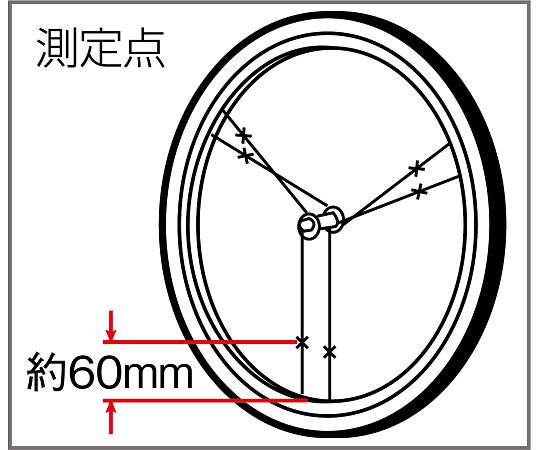 取扱を終了した商品です］スポークテンションメーター C-737 64-0964