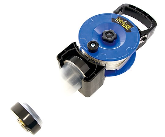 チョークライン　BIG手巻　極太糸　アザーブルー