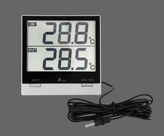 64-0974-06 デジタル温度計 Smart C 最高・最低 室内・室外防水外部センサー 73118