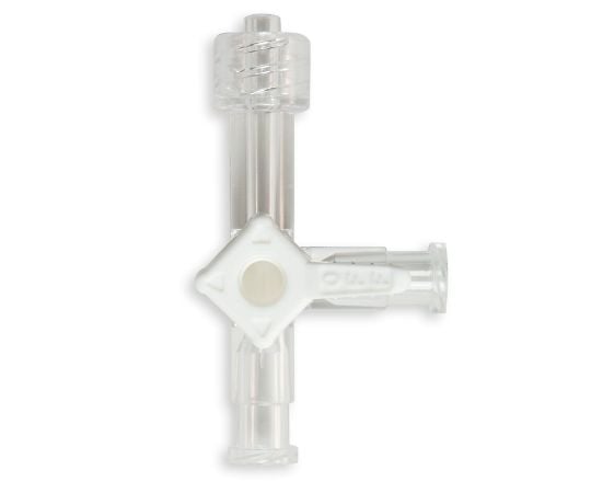 Marquis 三方活栓 200psi 白 S3シリーズ メリットメディカル