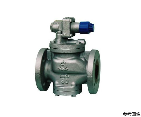 64-1035-49 弁天 FC/青銅減圧弁【フランジ・蒸気用・（0.03～0.8MPa