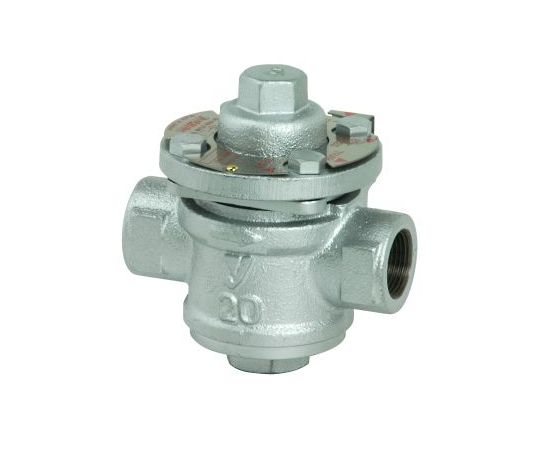 FCサーモスタチック式スチームトラップ【ネジ込・バイパス付・ストレーナ内蔵】