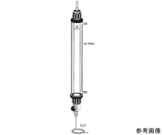 Flush column with jacket, pressure resistance up to 1.96 MPa ILC-FW22-300