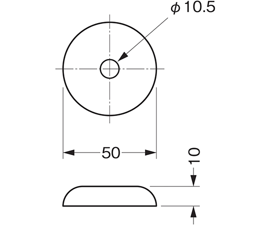 64 1092 75 おめかしキャップ 吊ボルト用 Omk9n Axel アズワン
