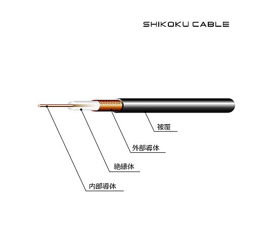 エコ同軸ケーブル 1巻（100m入）