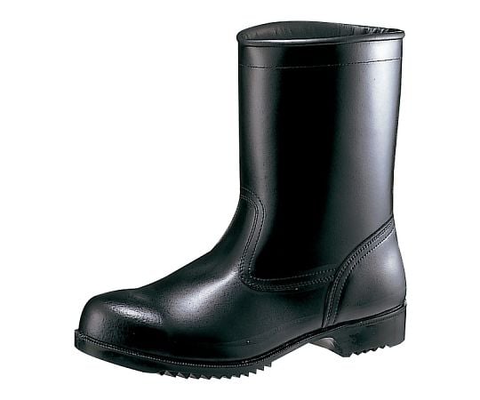 JIS規格認定 耐油・耐薬品仕様安全靴 V2400NT 耐滑 ブラック　25cm　V2400NTT-25