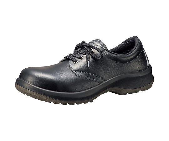 JIS規格認定 ワイド樹脂先芯安全靴 プレミアムコンフォート ワイズ4E 23.5cm　PRM210-BK-4E-23.5