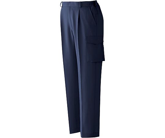 秋冬作業服 帯電防止JIS適合 ストレッチカーゴパンツ VE367C下 ネイビー M