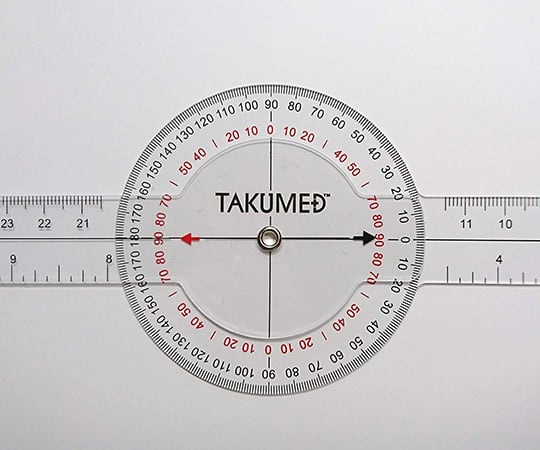 TAKUMED　プラスチック　角度計　ゴニオメーター　Goniometer　Ver.1　X000RS4G2N