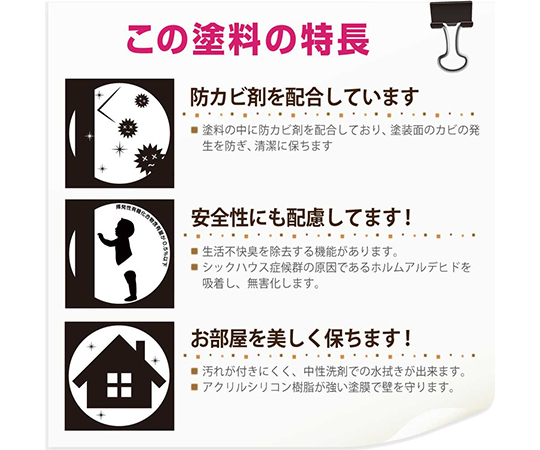 64 1152 68 水性かべ紙クロス用 サックスブルー 1l Axel アズワン