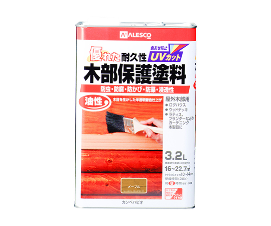 油性 木部保護塗料 スプルース 7L カンペハピオ 優れた耐久性 防藻