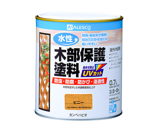 水性木部保護塗料 0 7l カンペハピオ Kansai Axel アズワン