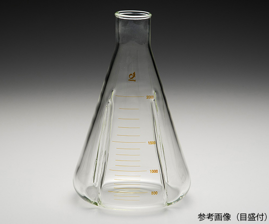 攪拌三角フラスコ（目盛付）　5000mL　CL0131-06-10