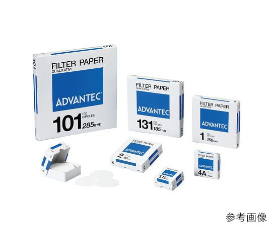 定性濾紙No.2　280mm×410mm　100枚入