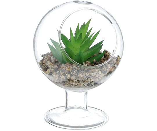 フェイク テラリウムグリーン グラス 横 ステム Neシリーズ ベストコ Axel アズワン