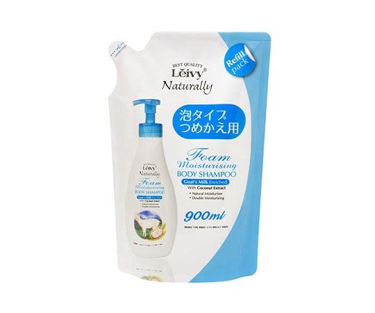 レイヴィー　フォームボディシャンプー　ゴートミルク　詰替え用　900mL