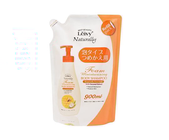 レイヴィー　フォームボディシャンプー　ローヤルゼリー　詰替え用　900mL