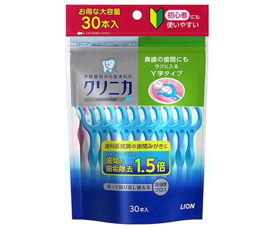 クリニカアドバンテージ　デンタルフロス　Y字タイプ　30本