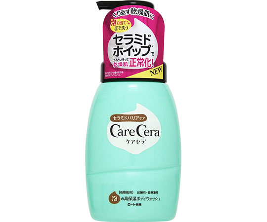 取扱を終了した商品です ケアセラ 泡の高保湿ボディウォッシュ 450ml 64 1226 59 Axel アズワン