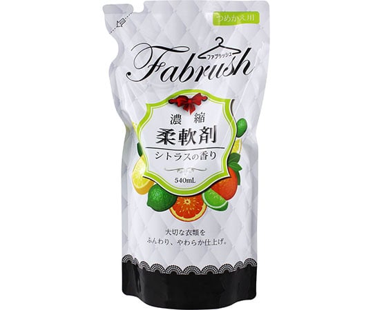fabrush 濃縮柔軟剤 詰替 シトラスの香り 540mL