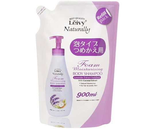 レイヴィー　フォームボディシャンプー　ラベンダー　詰替え用　900mL