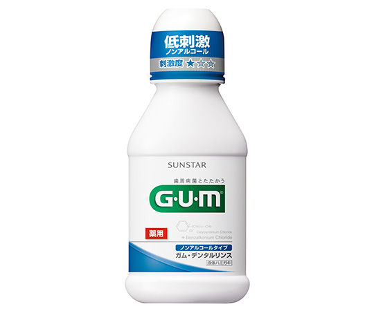GUM　デンタルリンス　ノンアルコール　80mL