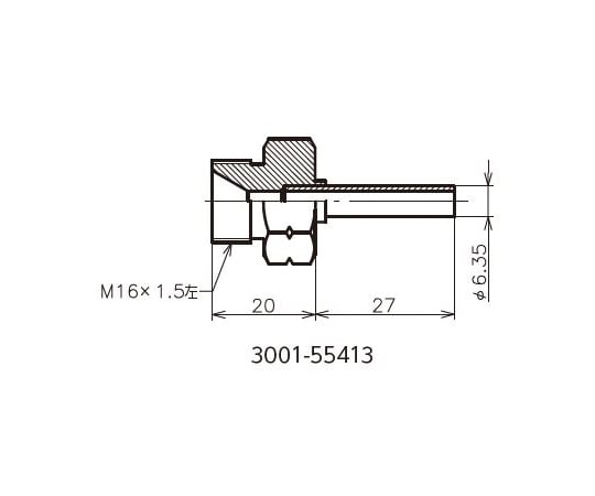 配管スリーブ　M16MZ-1/4