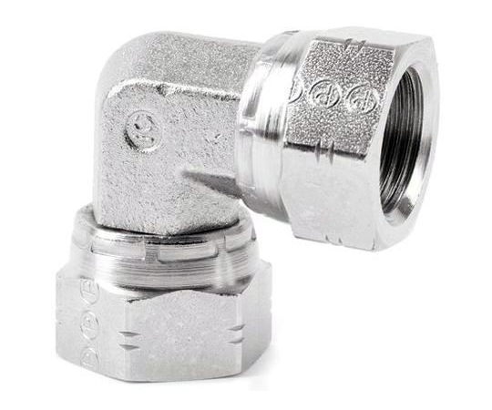 油圧エルボネジ付きアダプタ Parker