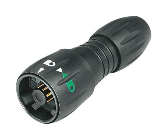 丸形コネクタ　770シリーズ　接触コンタクト：メス　8極　オス