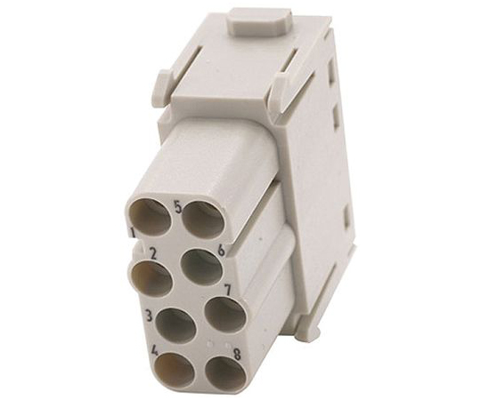 ヘビーデューティコネクタ Han-Modular シリーズ メス 8極 16A 400 V 1袋（2個入）