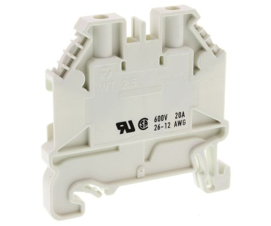 接続式端子台 58.503.0055.2 WT 2.5シリーズ 1袋（10個入）