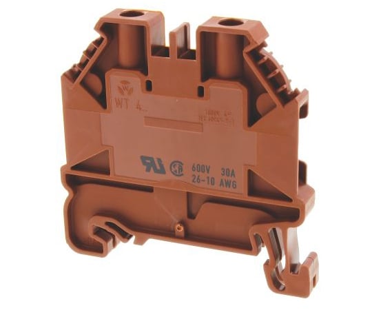 接続式端子台 58.504.0055.4 WT 4シリーズ 1袋（10個入）