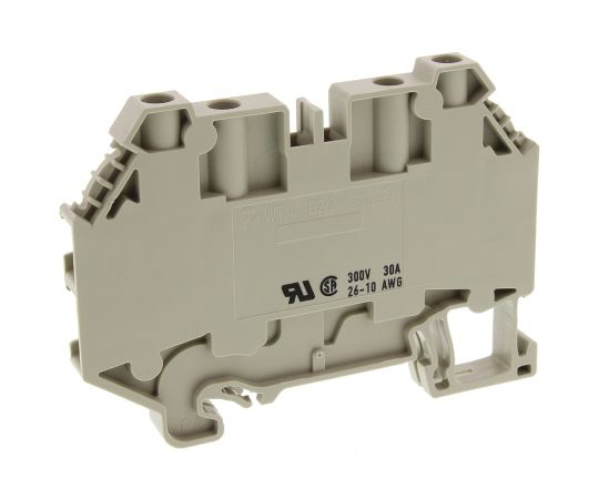 接続式端子台 58.504.5155.0 WT 4 D2/2シリーズ 1袋（10個入）