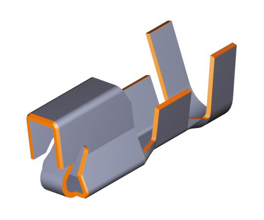 端子 Economy Power IIシリーズ メス 圧着 1袋（100個入）