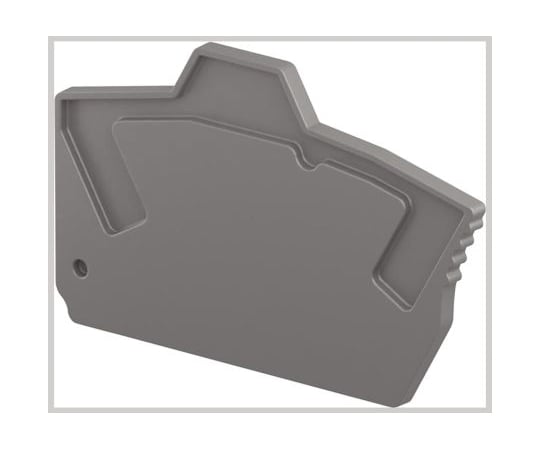 DINレール取付用端子アクセサリ エンドセクション 1袋（10個入）